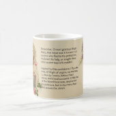 Maagdenbloem Mary Rozen Memorare Prayer Koffiemok (Center)