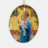 Maagdenbloem Mary, St. Therese de Kleine Bloem Keramisch Ornament (Rechts)