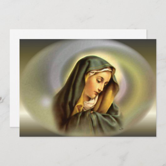 Maagdenbloem van Mary in Magnificant Glory (Voorkant / Achterkant)