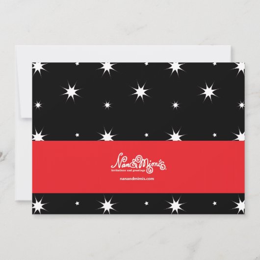 Maagdendag Show Uitnodigingen (Achterkant)