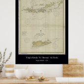 maagdeneilanden 1921 poster (Keuken)