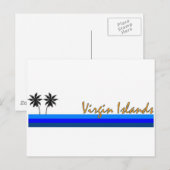 Maagdeneilanden Briefkaart (Voorkant / Achterkant)