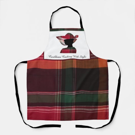 Maagdeneilanden Caribbean Madras Elegant Lady Schort (Voorkant)
