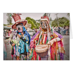 Maagdeneilanden Caribische Masqueraderkaart