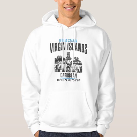 Maagdeneilanden Hoodie (Voorkant)
