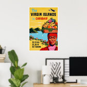 Maagdeneilanden Kunst St Croix Reisposter St John Poster (Thuiskantoor)