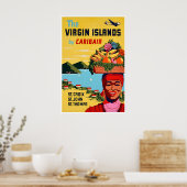 Maagdeneilanden Kunst St Croix Reisposter St John Poster (Keuken)