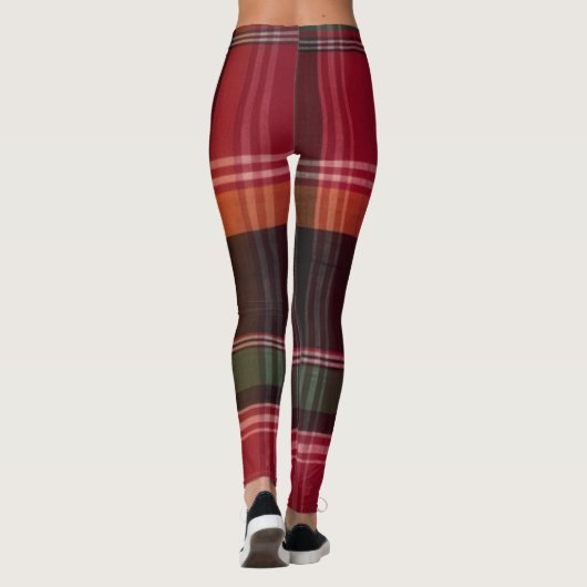 Maagdeneilanden Madras Pset Leggings (Achterkant)