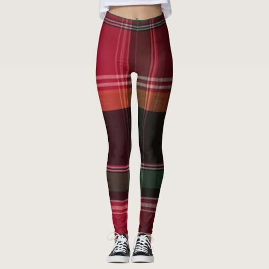 Maagdeneilanden Madras Pset Leggings (Voorkant)