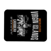 Maagdeneilanden Magneet (Horizontaal)