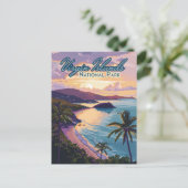 Maagdeneilanden Nationaal Park Beach St John Briefkaart (Staand voorkant)