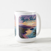 Maagdeneilanden Nationaal Park Beach St John Koffiemok (Voorkant rechts)