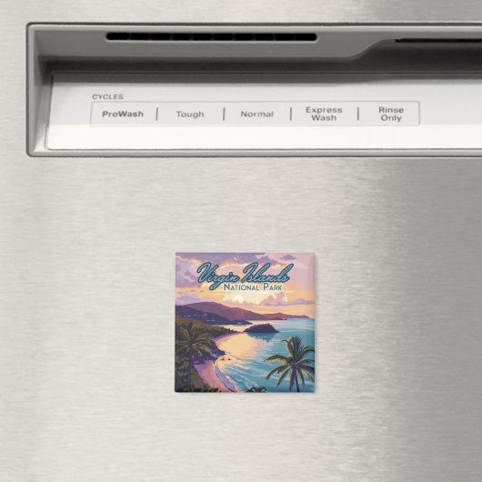 Maagdeneilanden Nationaal Park Beach St John Magneet (Insitu (Vaatwasser))