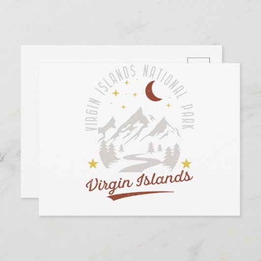 Maagdeneilanden Nationaal Park Maagdeneiland Briefkaart (Voorkant / Achterkant)