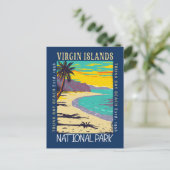 Maagdeneilanden Nationale Park Trunk Bay - Verstoo Briefkaart (Staand voorkant)