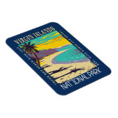 Maagdeneilanden Nationale Park Trunk Bay - Verstoo Magneet (Rechterzijde)