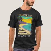 Maagdeneilanden Nationale Park Trunk Bay - Verstoo T-shirt (Voorkant)