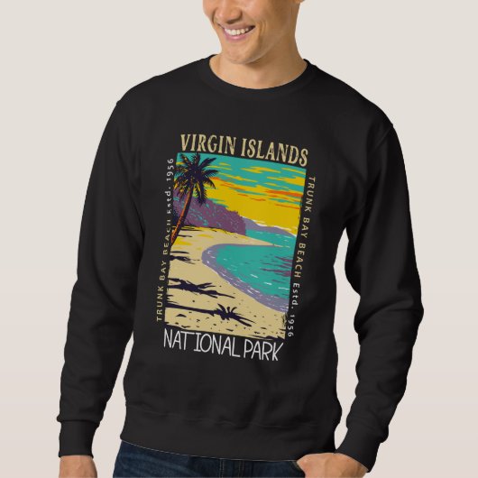 Maagdeneilanden Nationale Park Trunk Bay - Verstoo Trui (Voorkant)