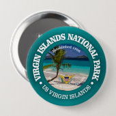 Maagdeneilanden NP2 Ronde Button 4,0 Cm (Voorkant /achterkant)