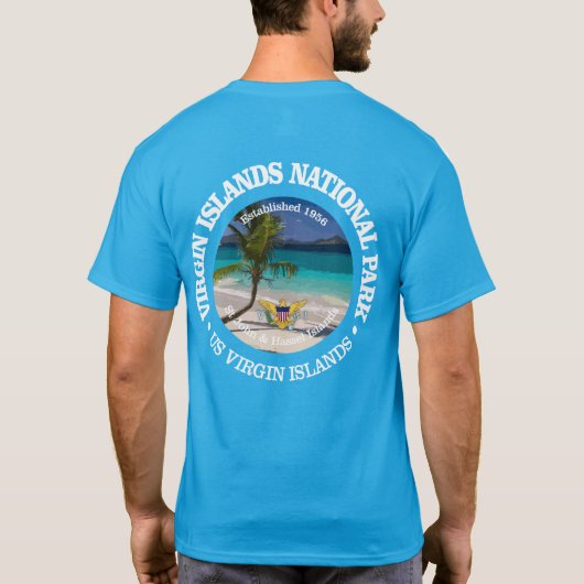 Maagdeneilanden NP2 T-shirt (Achterkant)
