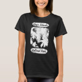 Maagdeneilanden Palm-boom St. John National Park S T-shirt (Voorkant)