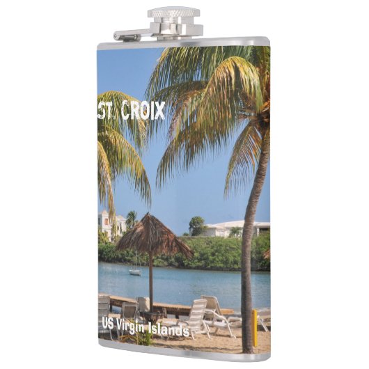 Maagdeneilanden St. Croix Caribbean USVI Tropical Heupfles (Links)