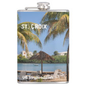Maagdeneilanden St. Croix Caribbean USVI Tropical Heupfles (Voorkant)