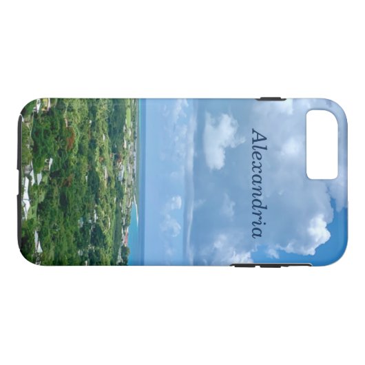 Maagdeneilanden St. Croix Sandy Point personaliser Case-Mate iPhone Case (Achterkant (Horizontaal))