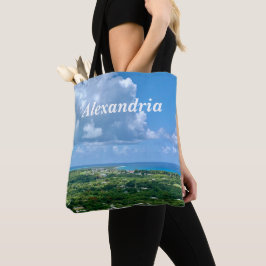 Maagdeneilanden St. Croix Sandy Point personaliser Tote Bag