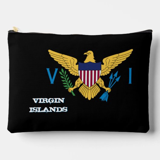 Maagdeneilanden tas, Amerikaanse Maagdeneilanden v Etui (Voorkant)