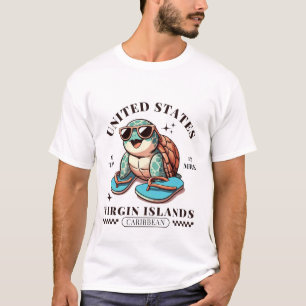 Maagdeneilanden van de Verenigde Staten Caribisch  T-shirt