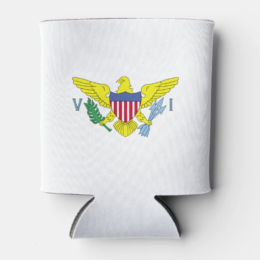 Maagdeneilanden Vlag Koelbox Blikjeskoeler (Voorkant)