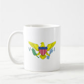 Maagdeneilanden Vlag Mok (Links)