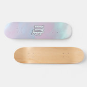 Maagdenjager voor dierentuin op Pastels Moeder van Skateboard (Horizontaal)
