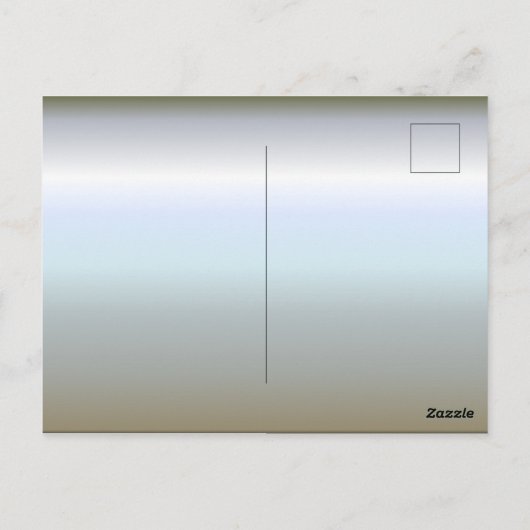 Maagdenmaagd Maria zonder Baby Jezus Briefkaart (Achterkant)