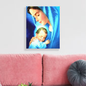 Maagdenmaagd Maria zonder Baby Jezus Canvas Afdruk (Insitu (Woonkamer))