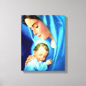 Maagdenmaagd Maria zonder Baby Jezus Canvas Afdruk (Voorkant)