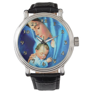 Maagdenmaagd Maria zonder Baby Jezus Horloge