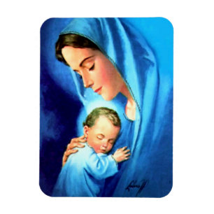 Maagdenmaagd Maria zonder Baby Jezus Magneet