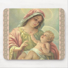 Maagdenmaagd Maria zonder Baby Jezus Muismat