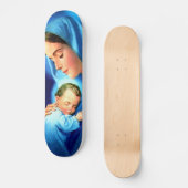 Maagdenmaagd Maria zonder Baby Jezus Persoonlijk Skateboard (Voorkant)