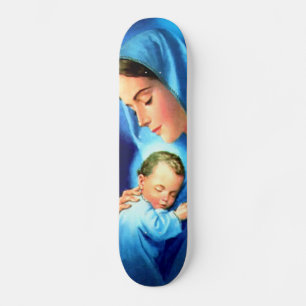 Maagdenmaagd Maria zonder Baby Jezus Persoonlijk Skateboard