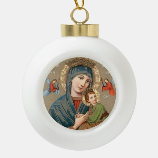 Maagdenmaagd Maria zonder kind Jezus Ornament (Voorkant)