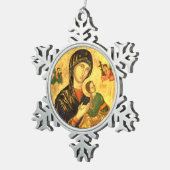 Maagdenmaagd Maria zonder kind Jezus Ornament (Rechts)