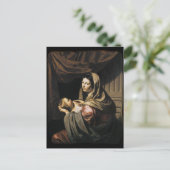 Maagdenmaagd Mary Baby Child Jesus - Bijlert Briefkaart (Staand voorkant)