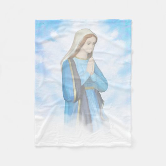 Maagdenmaagd Mary Fleece Blanket Deken (Voorkant)