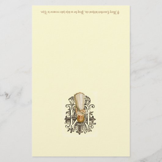 Maagdenmaagd Mary Religieuze Katholieke Floral (Achterkant)