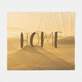 Maagdenmist in zonnescherm fleece deken (Voorkant (Horizontaal))