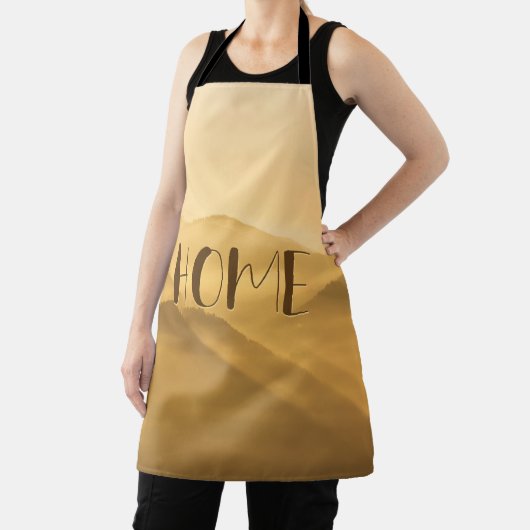 Maagdenmist in zonnescherm schort (Insitu)