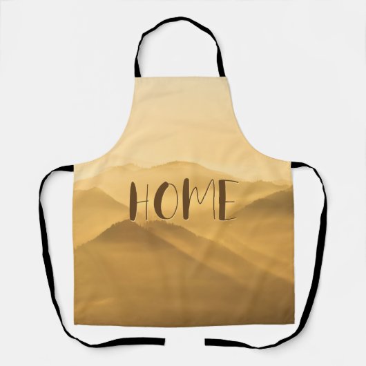 Maagdenmist in zonnescherm schort (Voorkant)